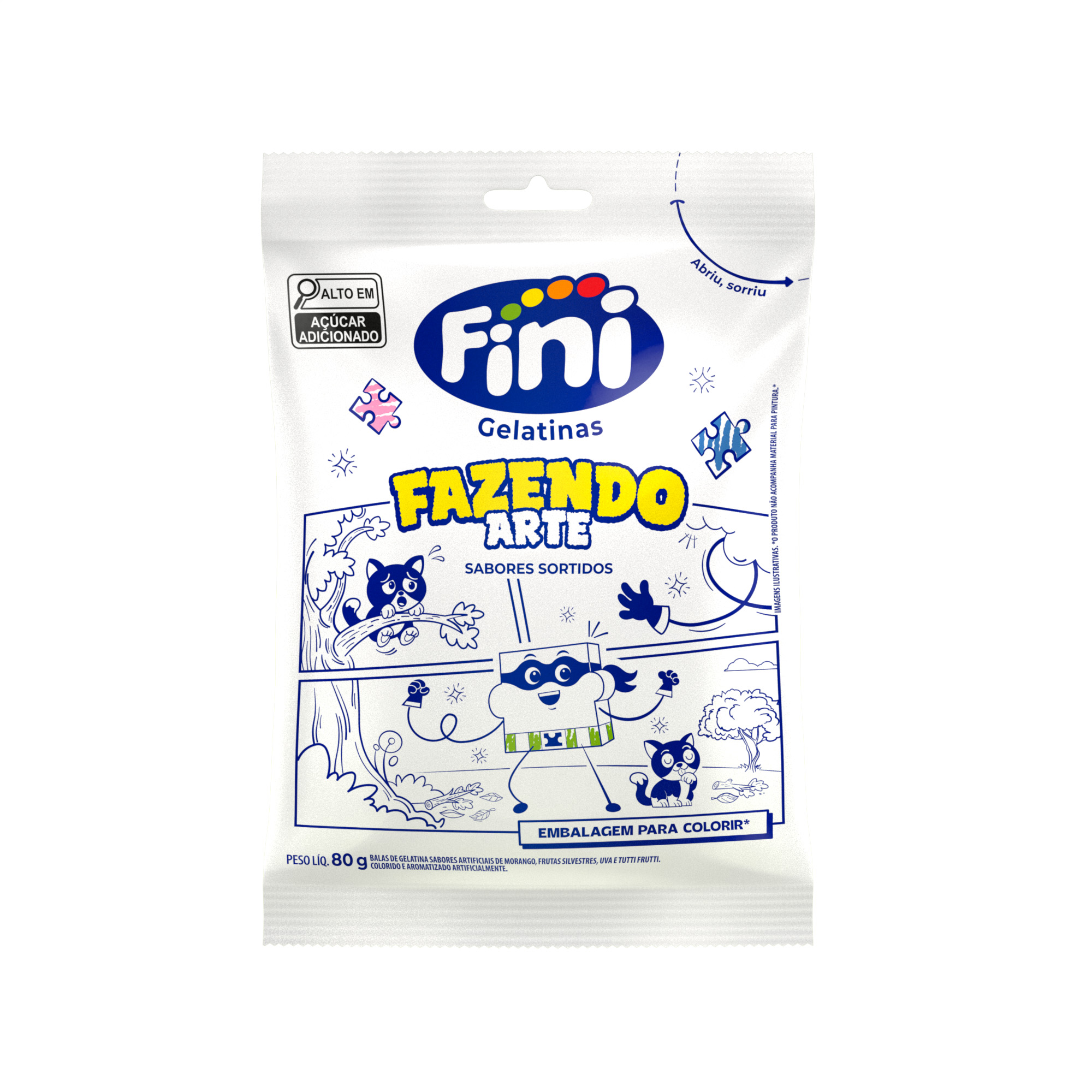 Fazendo Arte  Embalagem Sortida 80g - Fini